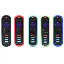 Водонепроницаемый силиконовый с дистанционным управлением, защитный чехол противоударный чехол для пульта дистанционного управления для ROKU U1