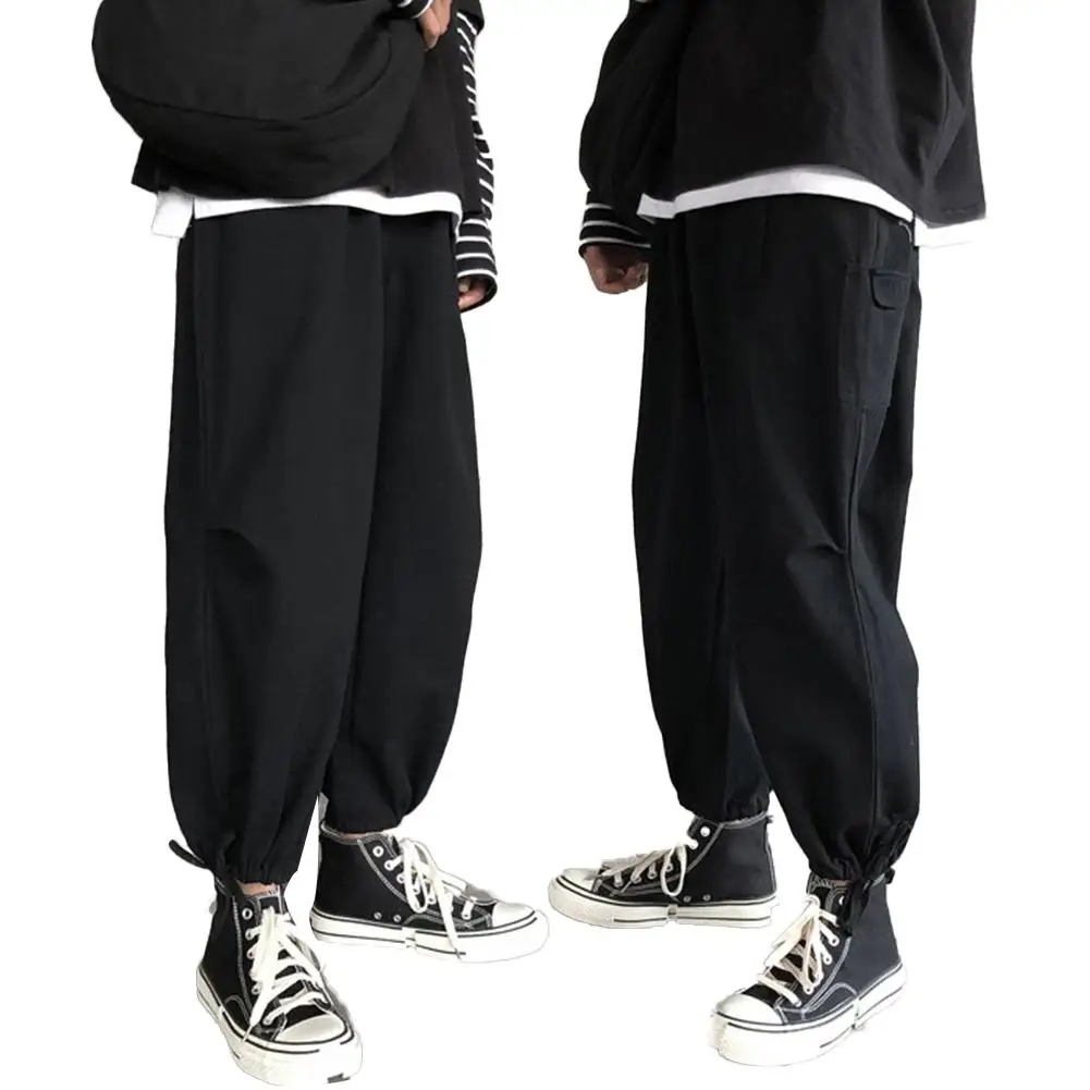 Fashion Men Harem Pants Japanese Casual Breathable Trouser Man Jogger Pants Chinese Baggy Pants Loose Pants Ninth Trousers 2020 Fashion Men Harem Pants Japanese Casual Breathable Trouser Man Jogger Pants Chinese Baggy Pants Loose Pants Ninth Trousers 2020
