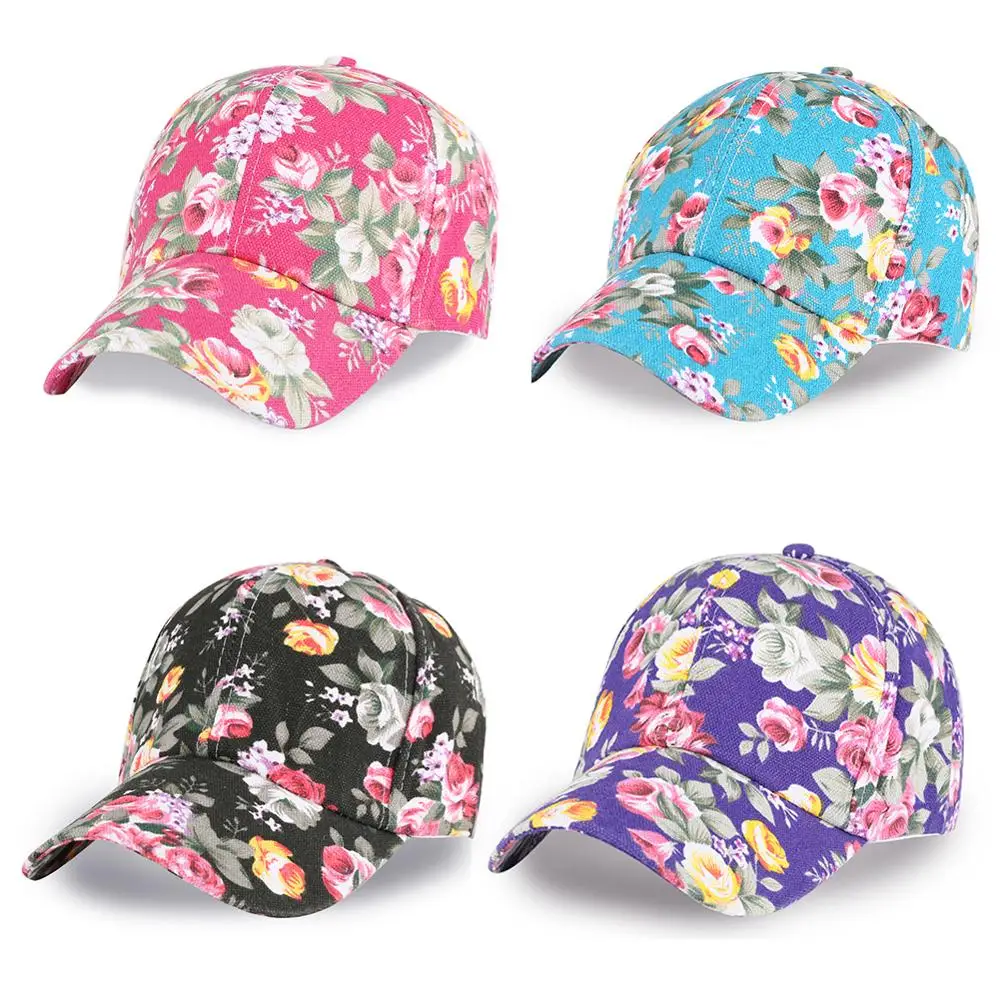 Snapback Бейсболка s Женская Цветочная хип хоп шапка детские цветы K поп Летняя
