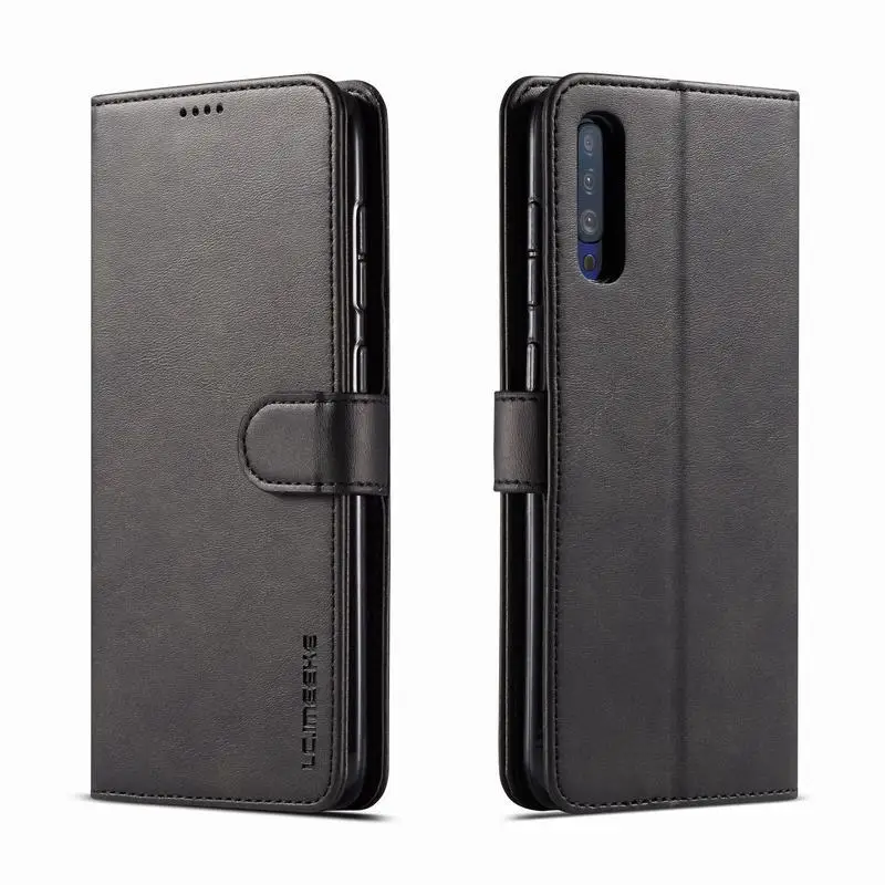 Кожаный чехол для Samsung Galaxy A50 A 50 с магнитной застежкой A50s 2019 роскошный защитный