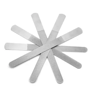 

1PC Stainless Steel Nail Files Buffer Sanding Polishing Nail Grinding Blocks Grind Sand Nail Art Pedicure Manicure Metal
