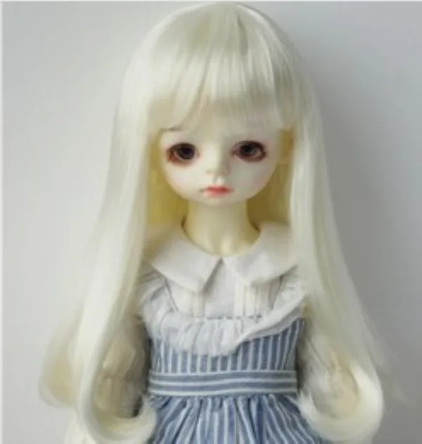 BJD куклы парики в имитация мохера длинные прямые волосы MSD rosenlied