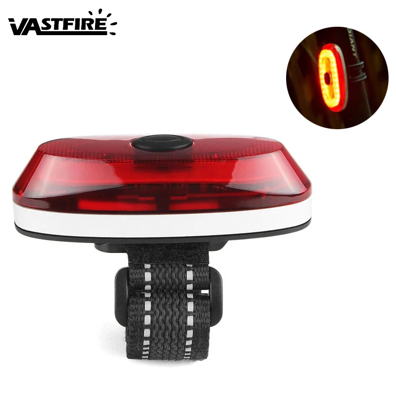 

Intelligent Brake Tail Light USB Bike Rear Lamp Warning Automatic Sensing Cycling Light Safety Warning Riding Lamp