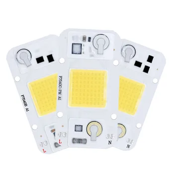 

AC220V 20W 30W 50W LED COB Chip Smart IC No Need Driver for Flood Light Spotlight DIY Lighting Lamp Accessory