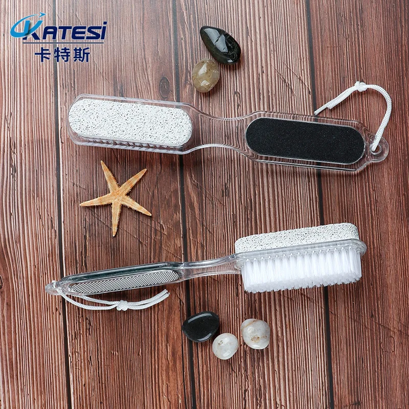 Manufacturers Wholesale Four-in-One Multi-functional Feet Scrubber xi jiao shua Rub Foot Board Sub-Exfoliating Scrub Calluses Pu