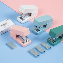 

Mini Kawaii Stapler Machine With Staples 24/6 Samll Fashion Paper Stapler for Stationery Office Accessories School Supplies