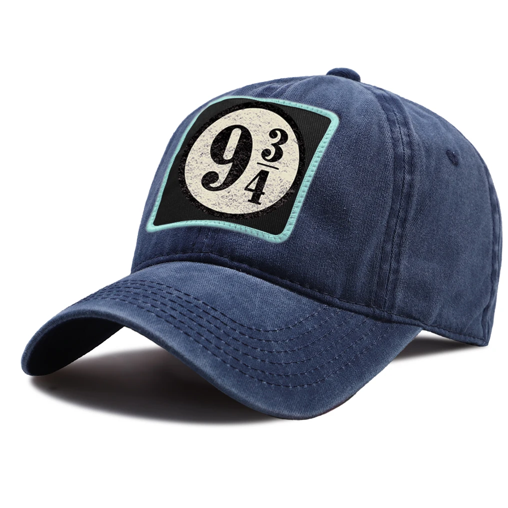

Train to Hogwarts Platform nine and three quarters 9And3/4 Baseball Caps Casual Snapback Hat Vintage Mens Women Outdoor Dad Hat