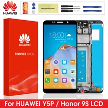 Écran tactile Lcd avec châssis, 5.45 pouces, pour Huawei Honor 9S DUA-LX9 Y5P 2020=
