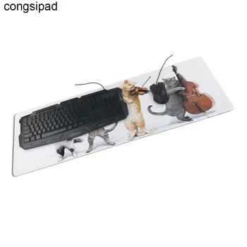 

congsipad Cat mouse pad Large Size mousepad laptop Legends mouse pad gear notebook computer gaming mouse pad gamer play mat