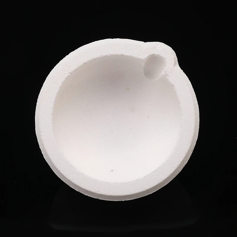 High Temperature Quartz Silica Melting Crucible Refining 150g Capacity Jewelry Making Tool Equipment For Gold Silver Platinum