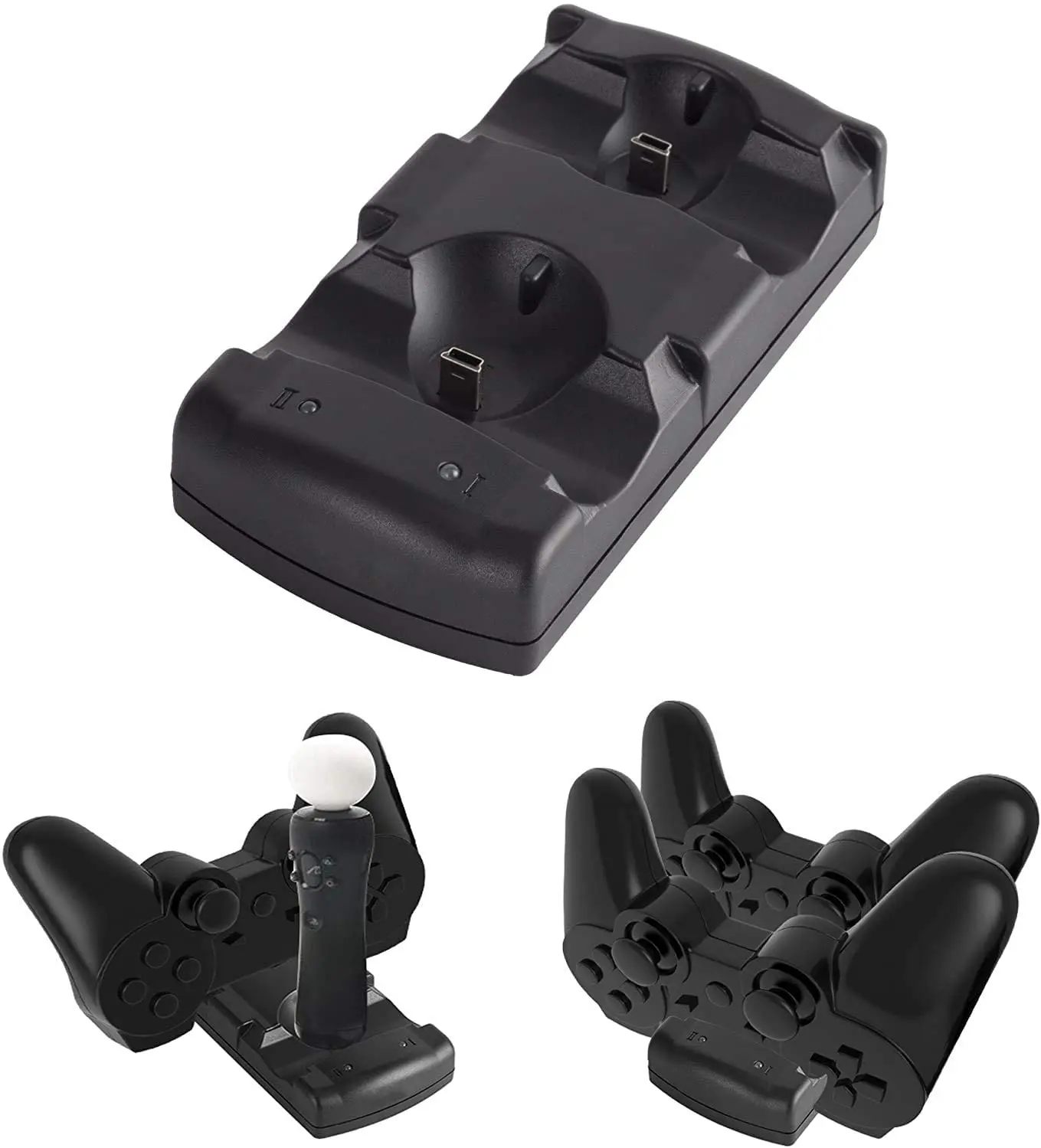 Estação de Carregamento em sem Fio Bluetooth ps Controlador de Movimento Sony Ps3 - Image 3