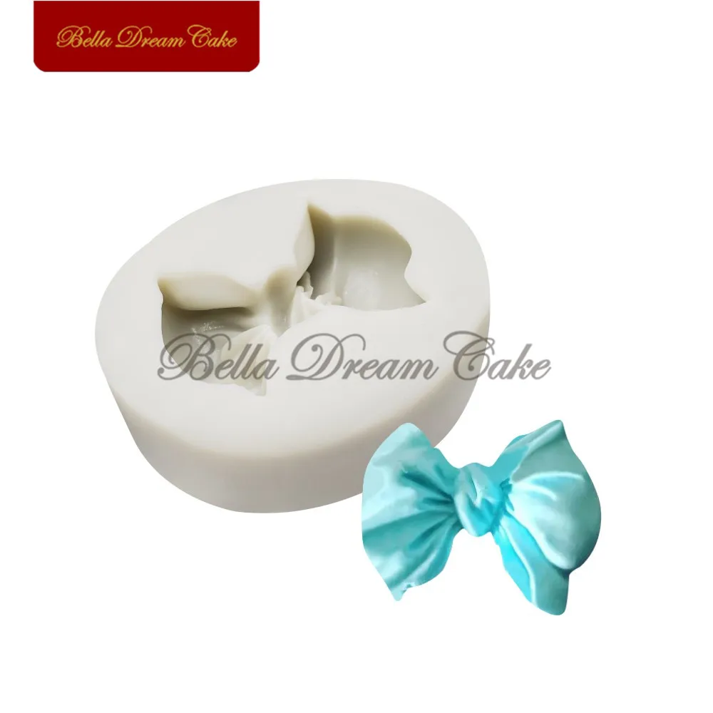 

Small Size Bowknot Silicone Mold Cupcake Border Molds Fondant Chocolate Cake Mould Cake Decorating Tool Baking Accessories