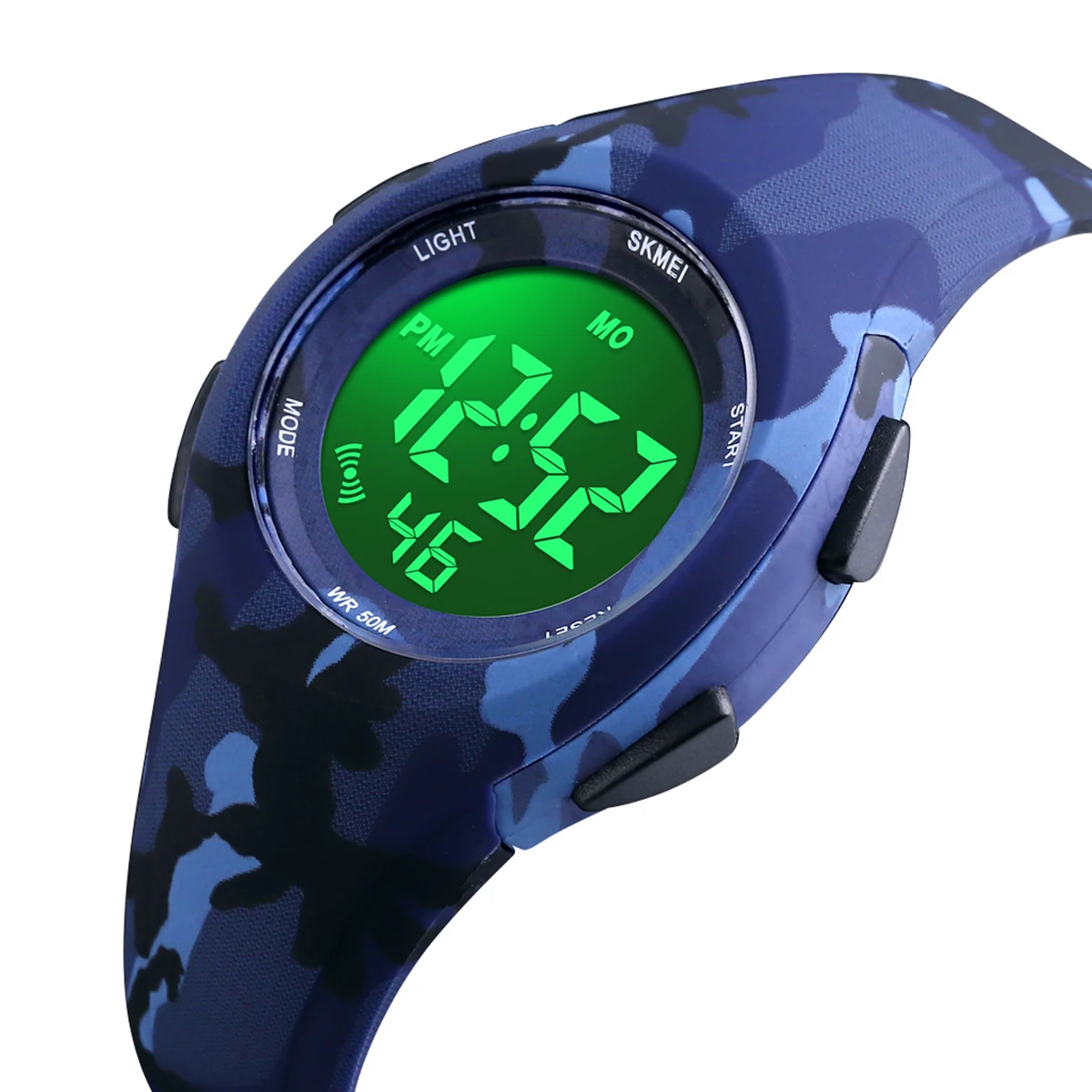 Детские Водонепроницаемые часы детские электронные спортивные часы для мальчиков и девочек мужские и женские Электронные Силиконовые наручные часы-браслет