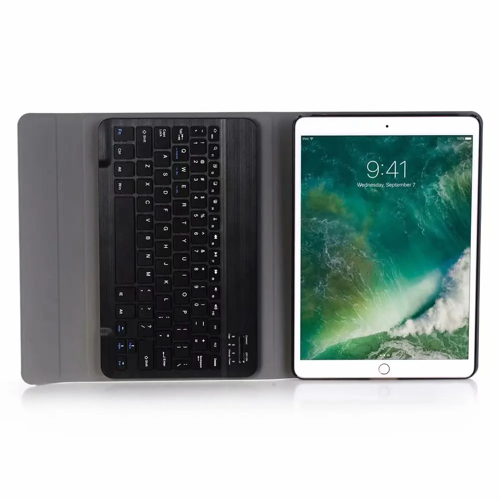 Клавиатура для Apple Ipad 10,2 чехол из искусственной кожи чехол-подставка для IPad 10,2 дюймов планшет Bluetooth клавиатура чехол+ ручка