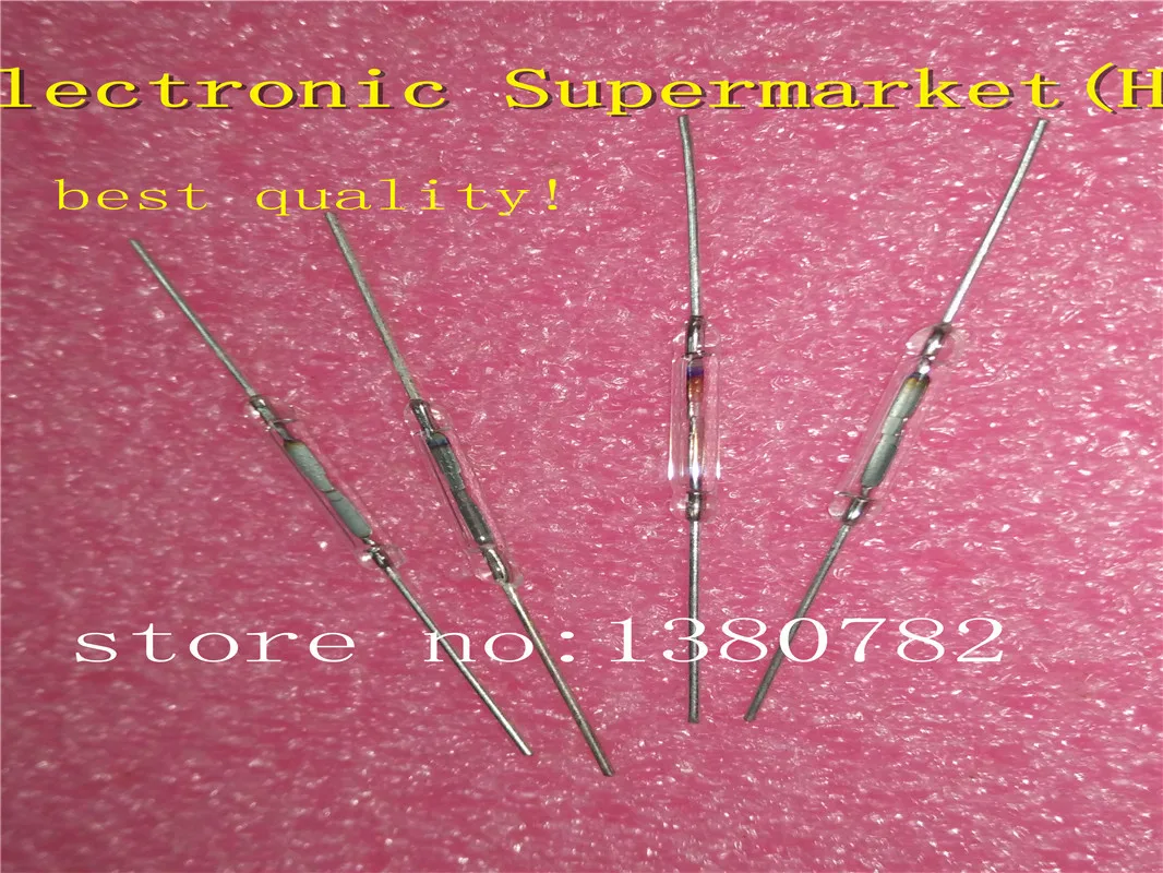 

Free Shipping 100pcs/lot MKA14103 reed switch, magnetically controlled magnetic switch 2X14MM normally open