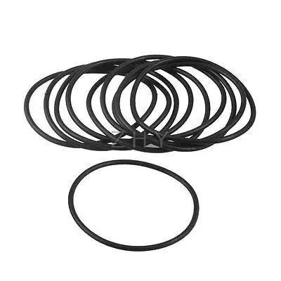 

75mm x 3.1mm x 68.8mm Rubber Sealing Oil Filter O Rings Gaskets 10 Pcs