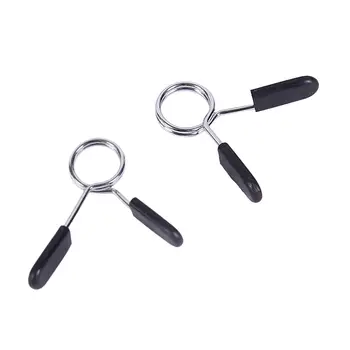 

2Pcs/Set 25mm Barbell Lock Clamp Gym Weight Bar Dumbbell Spring Collar Clips