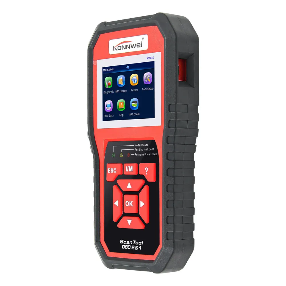 KONNWEI KW850 OBD2 автоматический диагностический сканер универсальный obd Автомобильный диагностический инструмент OBD2 проверочный двигатель автомобильный код считыватель