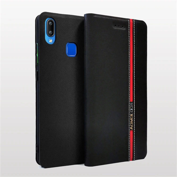 Кожаный чехол книжка для vivo y71 y85 y91 y81 y95 v9 y91c y93 lite|Бамперы| |