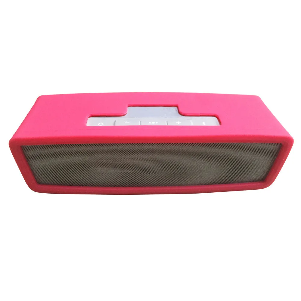 Чехол для путешествий с силикагелем, сумка для SoundLink Mini 1 2, Bluetooth динамик, красочный чехол для динамика EY378 - Цвет: RoseRed