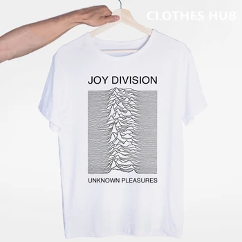 

Joy Division Men's Unknown Pleasures T-shirt Summer Men'S Tee,Comfortable t shirt Short Sleeve Tee