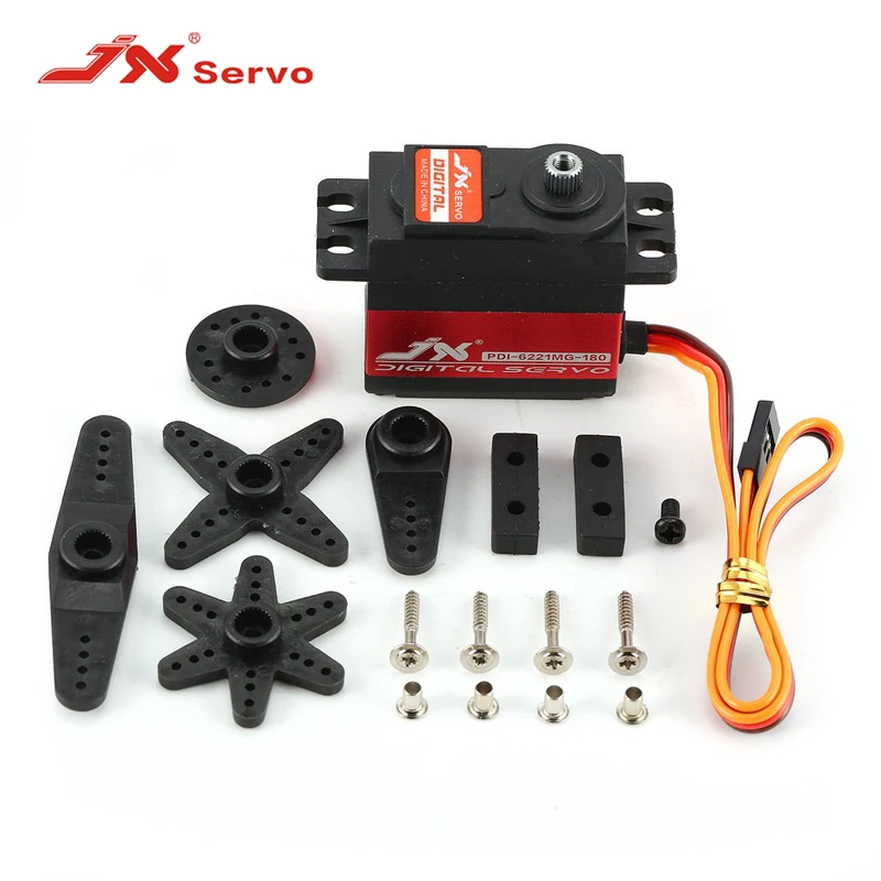 JX PDI 6221MG 180 20.32kg 180 dgree Steering Digital Metal Gear Core