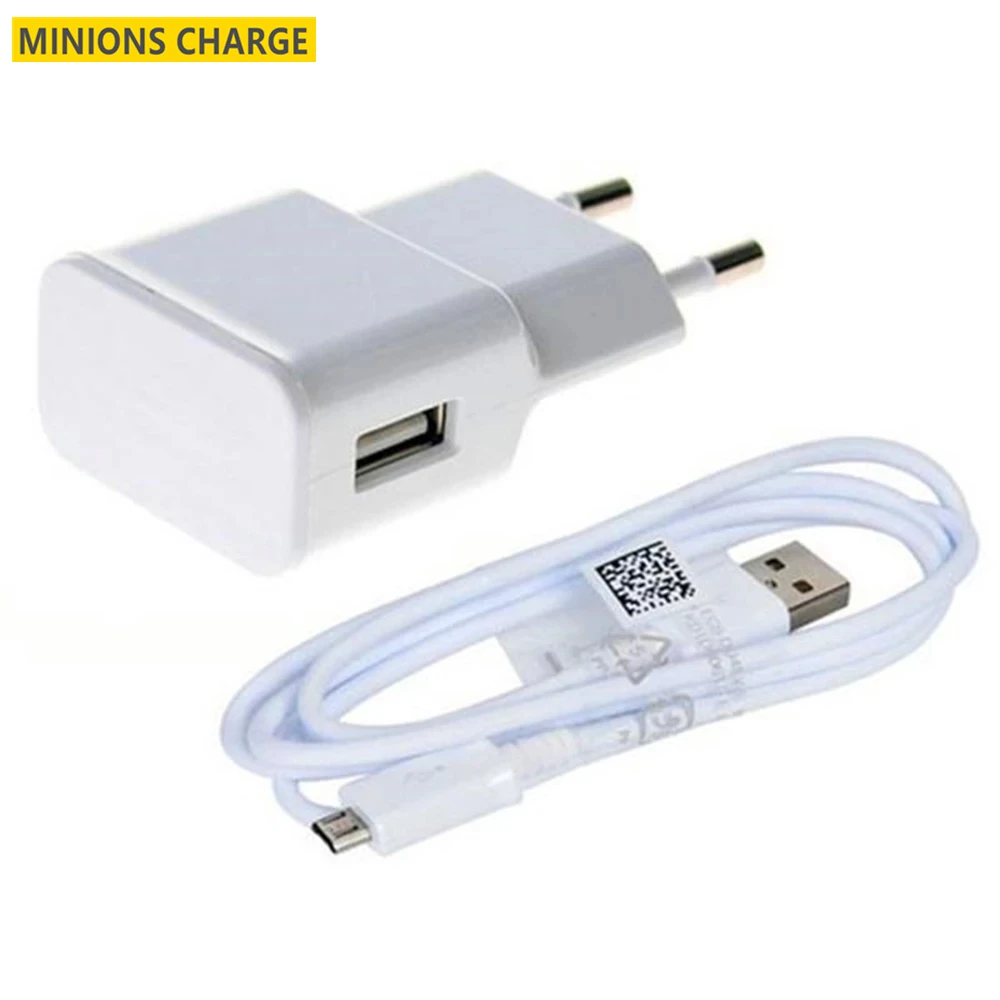 For Samsung s3 s4 J3 2016 J5 J7 2017 J6 A6 A7 2018 Redmi 5a 6 Note 5 pro Phone Micro usb cable + EU US Plug USB Charger Adapter