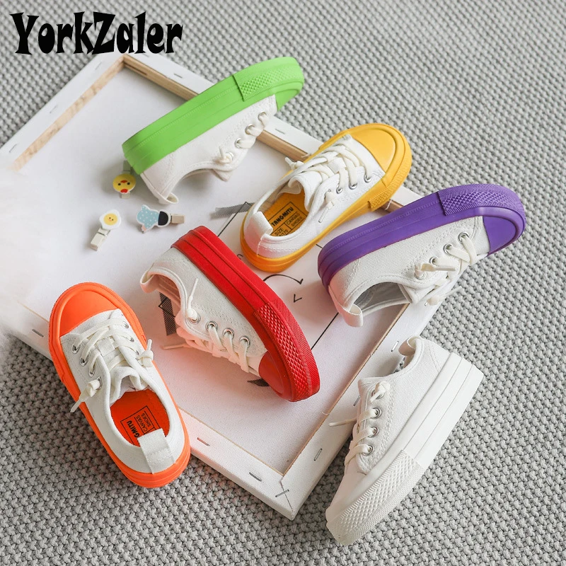 Детская парусиновая обувь Yorkzaler классические водонепроницаемые детские