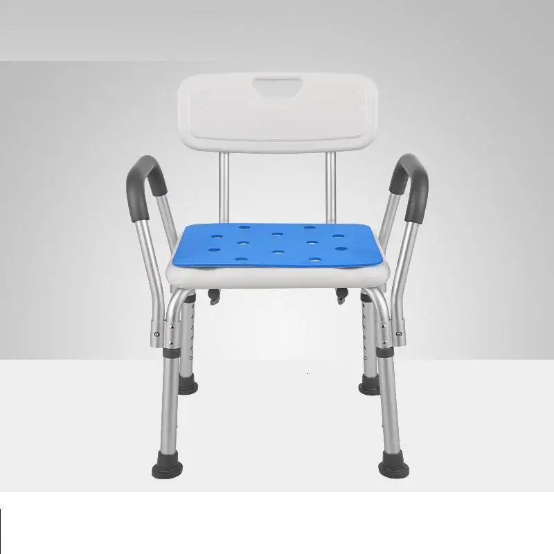 Version A Tabouret Wc Taburete Tocador Minusvalido Hogar Mueble Cadeira De Banho Idoso Seat Bath Escalon Plegable Foot Stool Shower Chair - Цвет: Version A