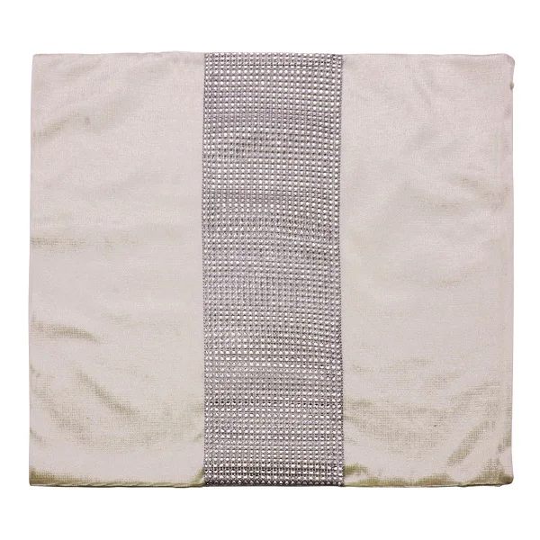 45x45cm Vintage Velvet Rhinestone Pillowcases Bling Diamond Pillows Throw Pillows Chair Home Party - Цвет: ivory
