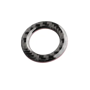 

fit For Infiniti Q50 Q60 2014-2019 car accessories Carbon Fiber One-Click Start Protector Interior Decoration Sticker