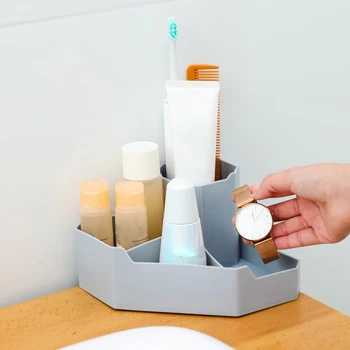 

New Simple Desktop Cosmetics Corner Storage Box Nordic Creative Home Remote Control Finishing Box Makeup Organizer