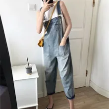 Модные женские брюки, однотонные, прямые, джинсовые, для колледжа, темперамент, много карманов, свободные, прямые, милые, повседневные брюки