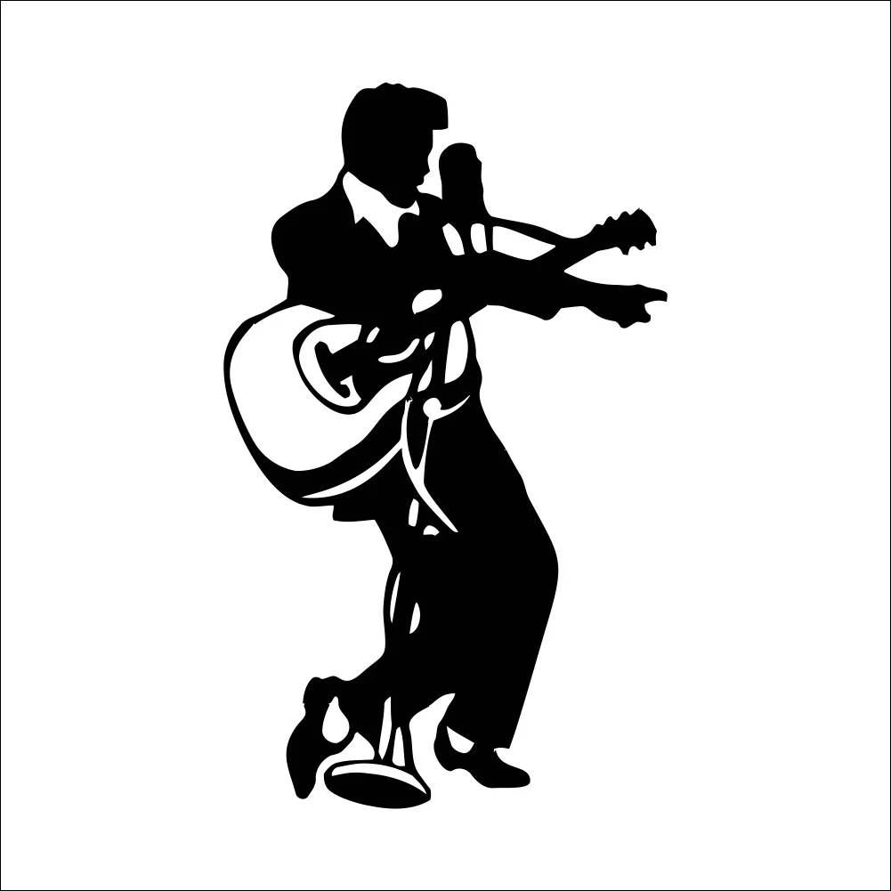 ZY New Style Elvis-14 Elvis Foreign Trade Carved Living Room Bedroom Wall Adhesive Paper Wholesale Waterproof Removable