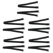 5 пар бретелей для бюстгальтера, сменные эластичные регулируемые съемные ремни шириной 15 мм