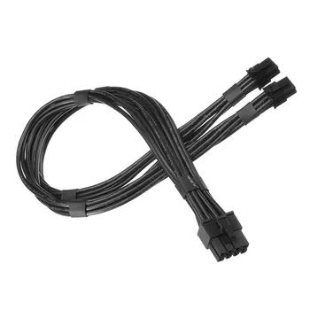 

For Mac Pro Video Card GTX 1080 16AWG Dual Mini 6 Pin To 8 Pin PCI-e Power Cable