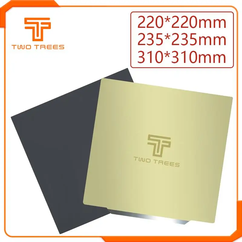 

New Upgrade 220x220 235x235 310x310mm Flex Spring Steel applied PEI Plate+ Magnetic Hot Sticker for CR10 10S S3 Heated Bed