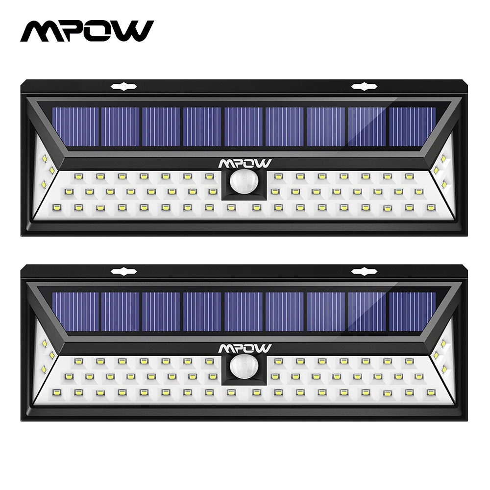 Mpow CD020 54 светодиодный водонепроницаемый Солнечный свет с 120 градусов