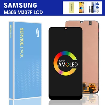 

Original For Samsung Galaxy M30S Display Touch For Samsung M30S Screen Digitizer Panel Assembly Replacement 2019 M30S LCD