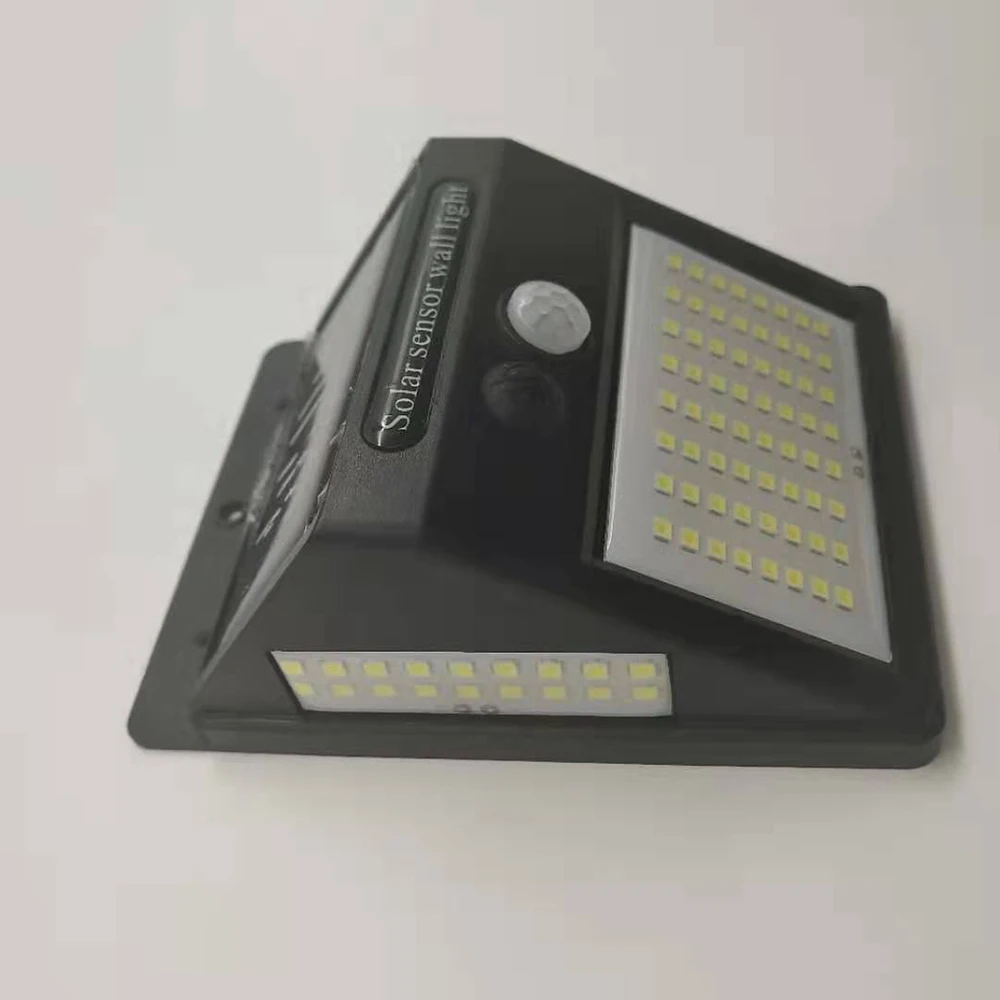 100 LED PIR Motion Sensor Solar Light Outdoor Solar Lamp Wall Light Waterproof Solar Powered Sunlight for Garden Decoration
