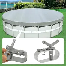 Cabrestante Manual, manivela de aleación de aluminio, cubierta de piscina, instalación conveniente