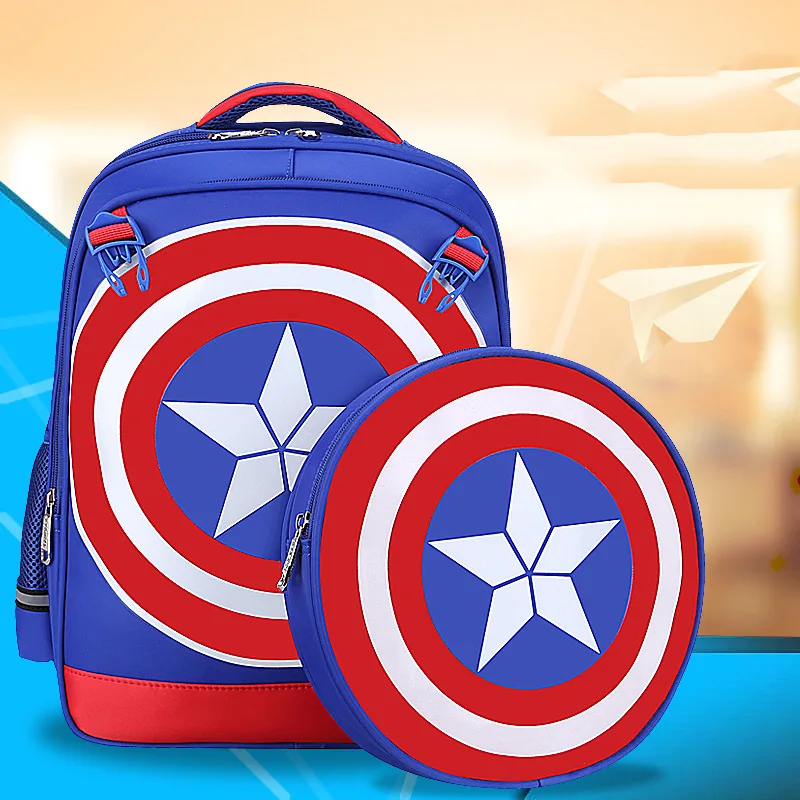 

Deconstructable Two-Piece Set Children Burden Relieving Backpack 1-4 Grade Large Capacity Anti Spillage Schoolbag for Elementary