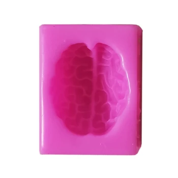 

Handmade Creative Head Brains Silicone Resin Mold Cerebrum Epoxy Resin DIY Art Craft Fondant Mold Brains Art Craft Tools