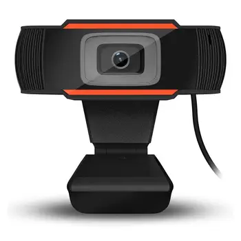 

Computer Camera USB HD Webcam 1080P Built-in Microphone Rotatable Web Camera for PC Home Office Teaching Video Recording