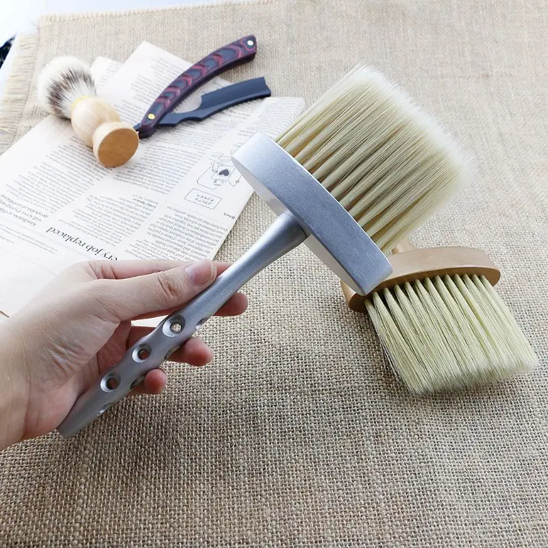 1 Pc Hair Cutting Soft Neck Face Hair Brush Duster Dispenser Salon Styling Tools