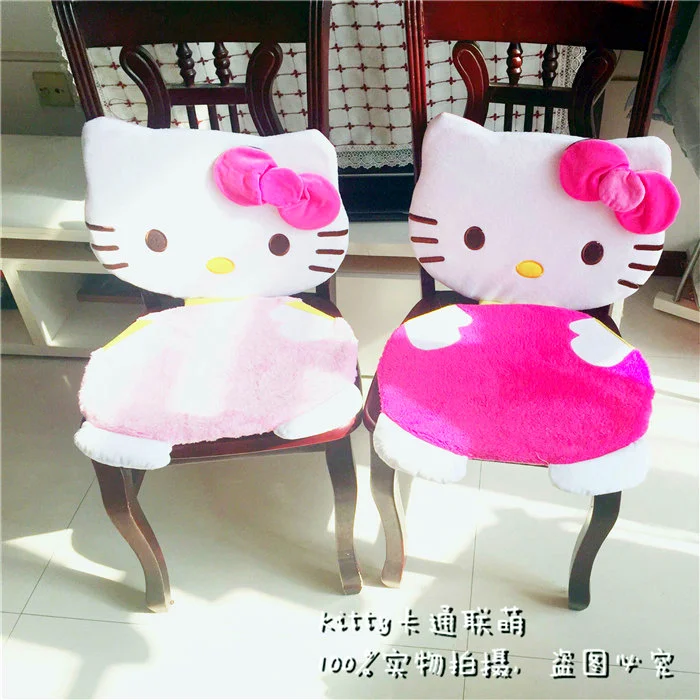Hello kitty, цельная Подушка с кошачьим лицом, Офисная подушка, Автомобильная подушка для дивана, подушка для ребенка, милая подушка для кошки, подушка для сиденья, стула