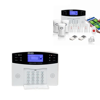 

Os Android App Control Wireless Home Security Gsm Alarm System Intercom Remote Control Autodial Siren Sensor Kit
