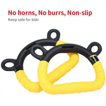 

New 1Children&Adult Gymnastic Rings With Adjustable Straps Heavy Duty Gym Equipment for Home Gym Train Workout New