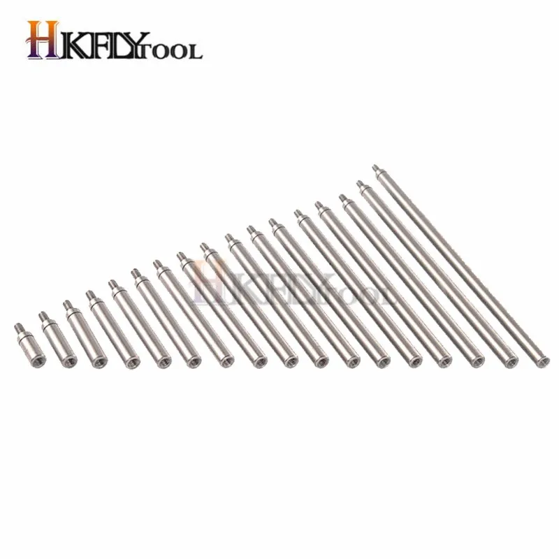 Stainless steels extension legs for indicator Extension Stem Rods For Dial Indicators Probe Connecting Rod HSS M2.5*10mm-100mm dial indicator extension rod
