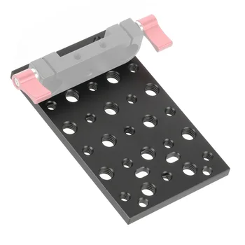 

BGNing Switching Plate Camera Mounting Cheese Plate for Railblocks Dovetails and Short Rods for Canon 5D2 5D3 5D4 SLR Camera